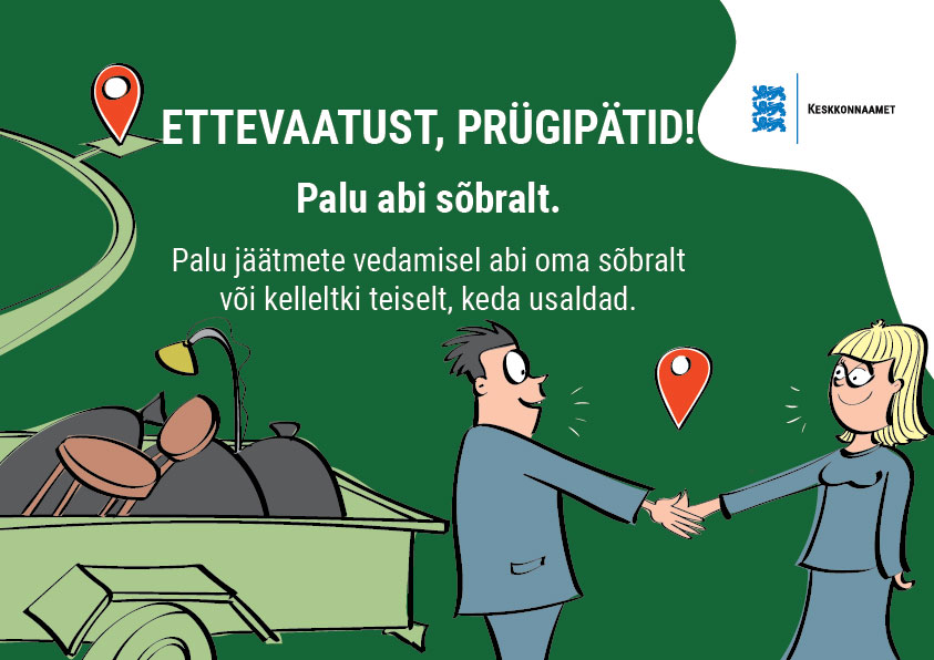 Palu abi sõbralt.
