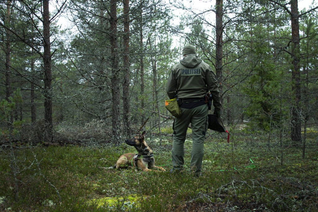 Keskkonnainspektorid harjutasid laskmist ja koostööd politseikoertega