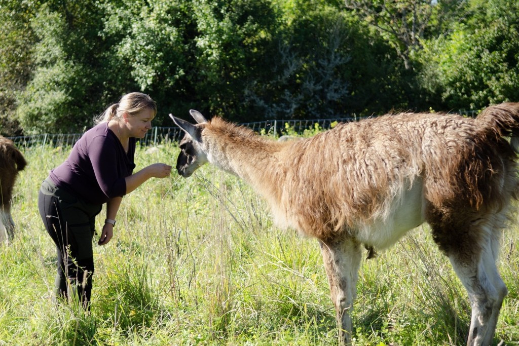 Perenaine koos karjavalvuriga Foto Margit Turb